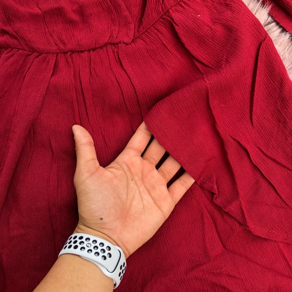 Maroon Romper - Picture 5 of 7